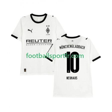 Tenue Borussia Monchengladbach Florian Neuhaus 10 Domicile 2025-2026 Maillot de Foot